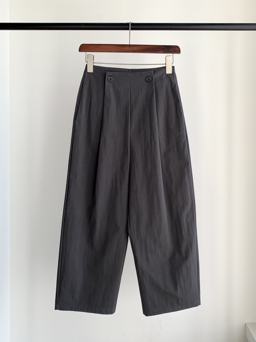 DAVICHI/D.SECOND東大門直郵女裝新款推薦真品休閑褲紐扣DAVICHI/D.SECOND休閑褲圖色3