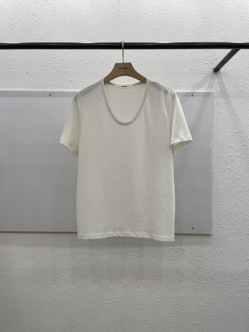 EGGPLANT東大門代購女士新款推薦時尚26春夏職業人氣休閑T恤EGGPLANTT恤圖色2