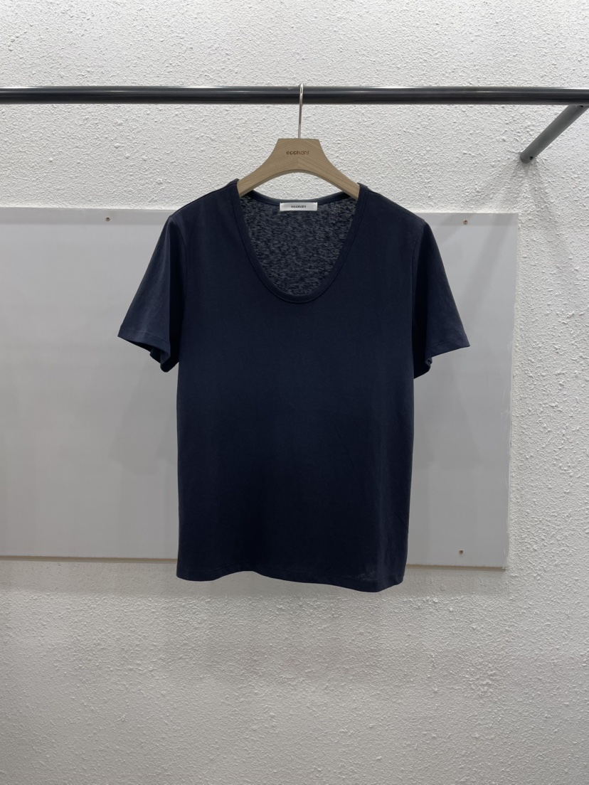 EGGPLANT東大門代購女士新款推薦時尚26春夏職業人氣休閑T恤EGGPLANTT恤圖色3