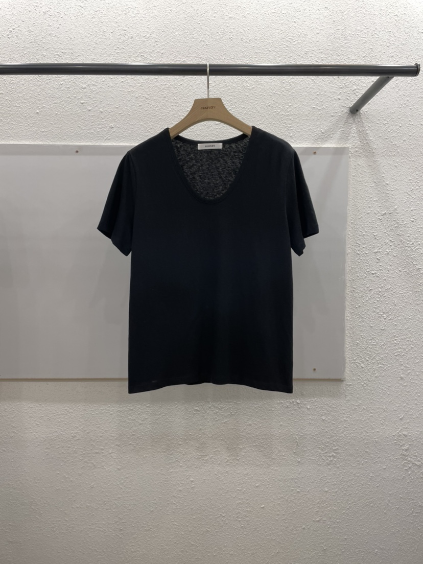 EGGPLANT東大門代購女士新款推薦時尚26春夏職業人氣休閑T恤EGGPLANTT恤圖色4