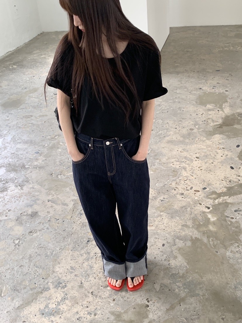 LOGARDEN東大門直郵女士新品真品推薦休閑時尚人氣T恤金屬絲LO GARDENT恤