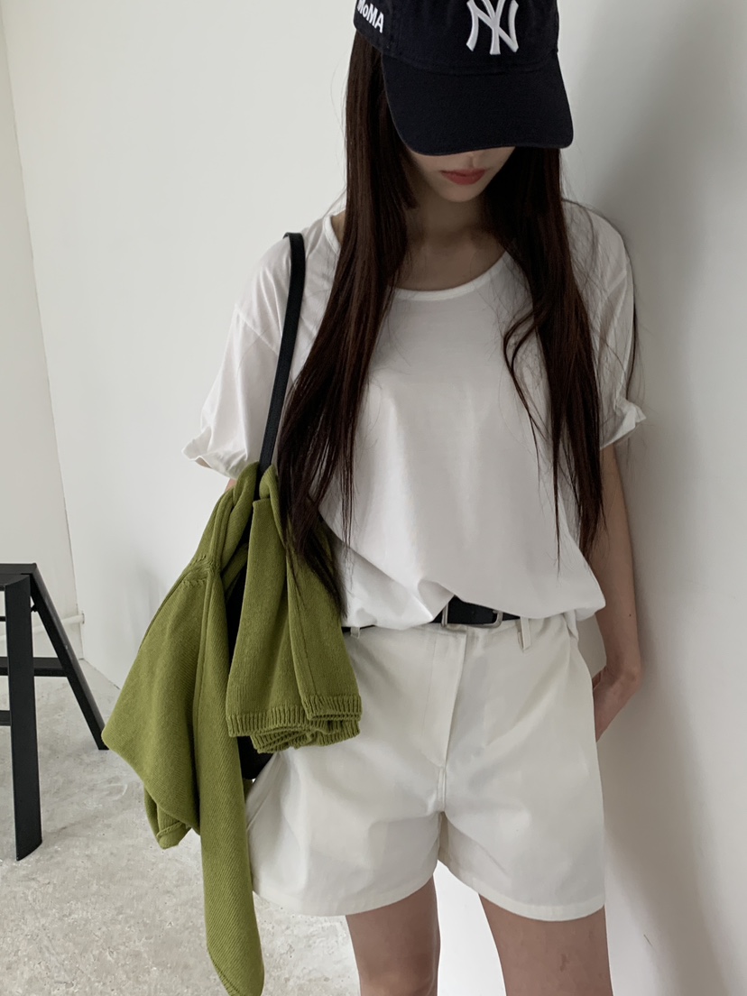 LOGARDEN東大門直郵女士新品真品推薦休閑時尚人氣T恤金屬絲LO GARDENT恤圖色2