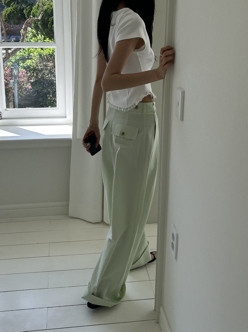 ME MO東大門直郵女裝新款熱賣真品時尚職業休閑推薦休閑褲ME MO休閑褲