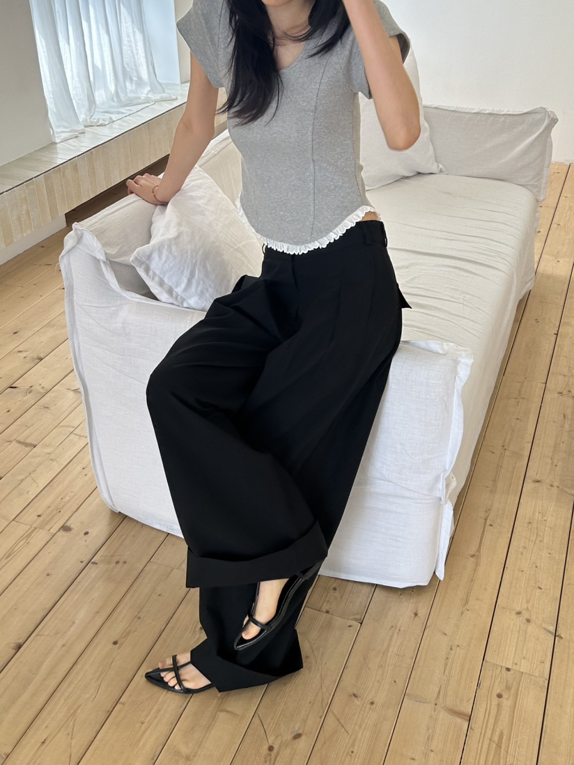 ME MO東大門直郵女裝新款熱賣真品時尚職業休閑推薦休閑褲ME MO休閑褲