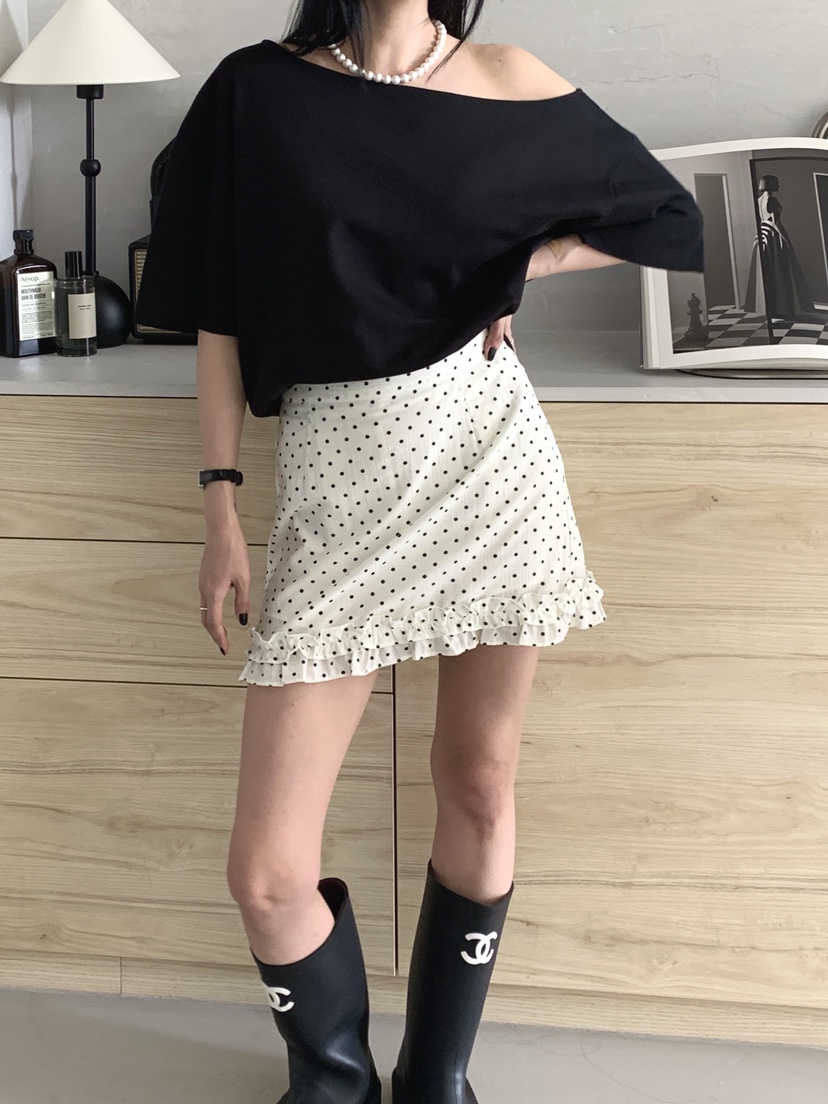 DAVICHI/D.SECOND東大門實拍女裝新款時尚休閑真品短裙DAVICHI/D.SECOND短裙