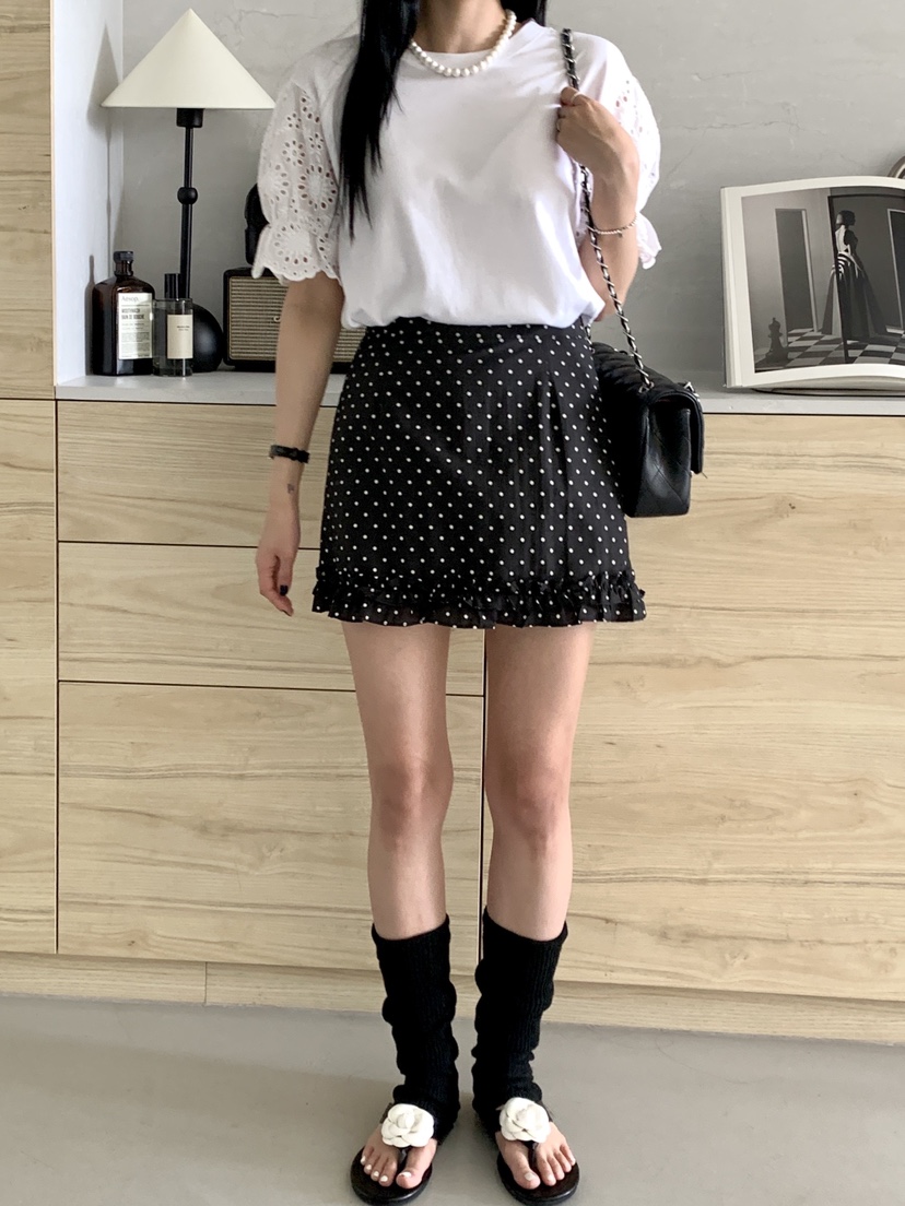 DAVICHI/D.SECOND東大門實拍女裝新款時尚休閑真品短裙DAVICHI/D.SECOND短裙