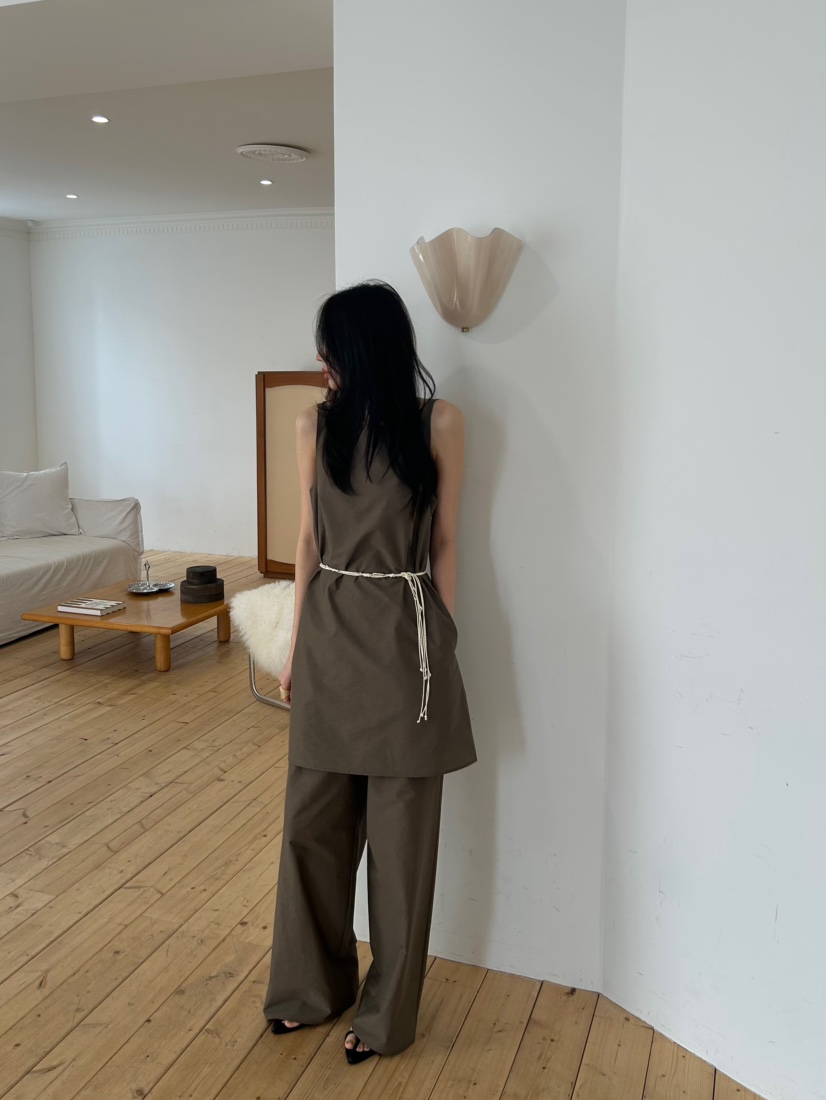 ME MO東大門實拍女裝新品休閑職業人氣熱賣連衣裙含腰繩ME MO連衣裙