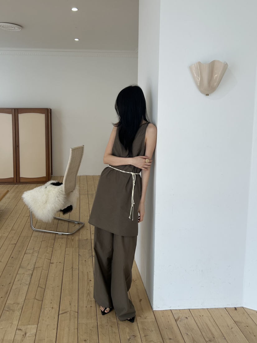 ME MO東大門實拍女裝新品休閑職業人氣熱賣連衣裙含腰繩ME MO連衣裙