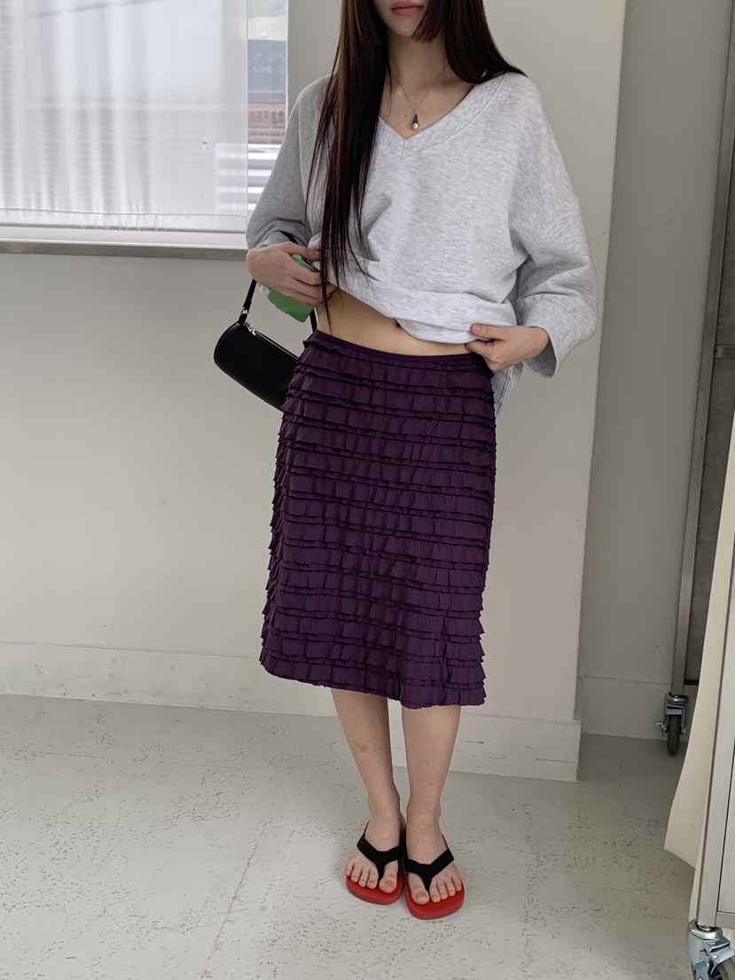 LOGARDEN東大門直郵女裝新款時尚真品熱賣職業半身裙中短裙LO GARDEN半身裙/中短裙圖色1