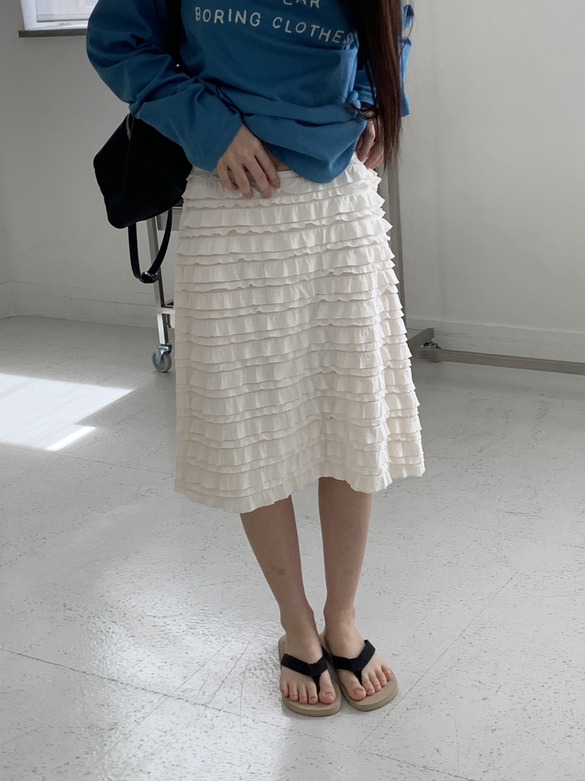 LOGARDEN東大門直郵女裝新款時尚真品熱賣職業半身裙中短裙LO GARDEN半身裙/中短裙圖色2