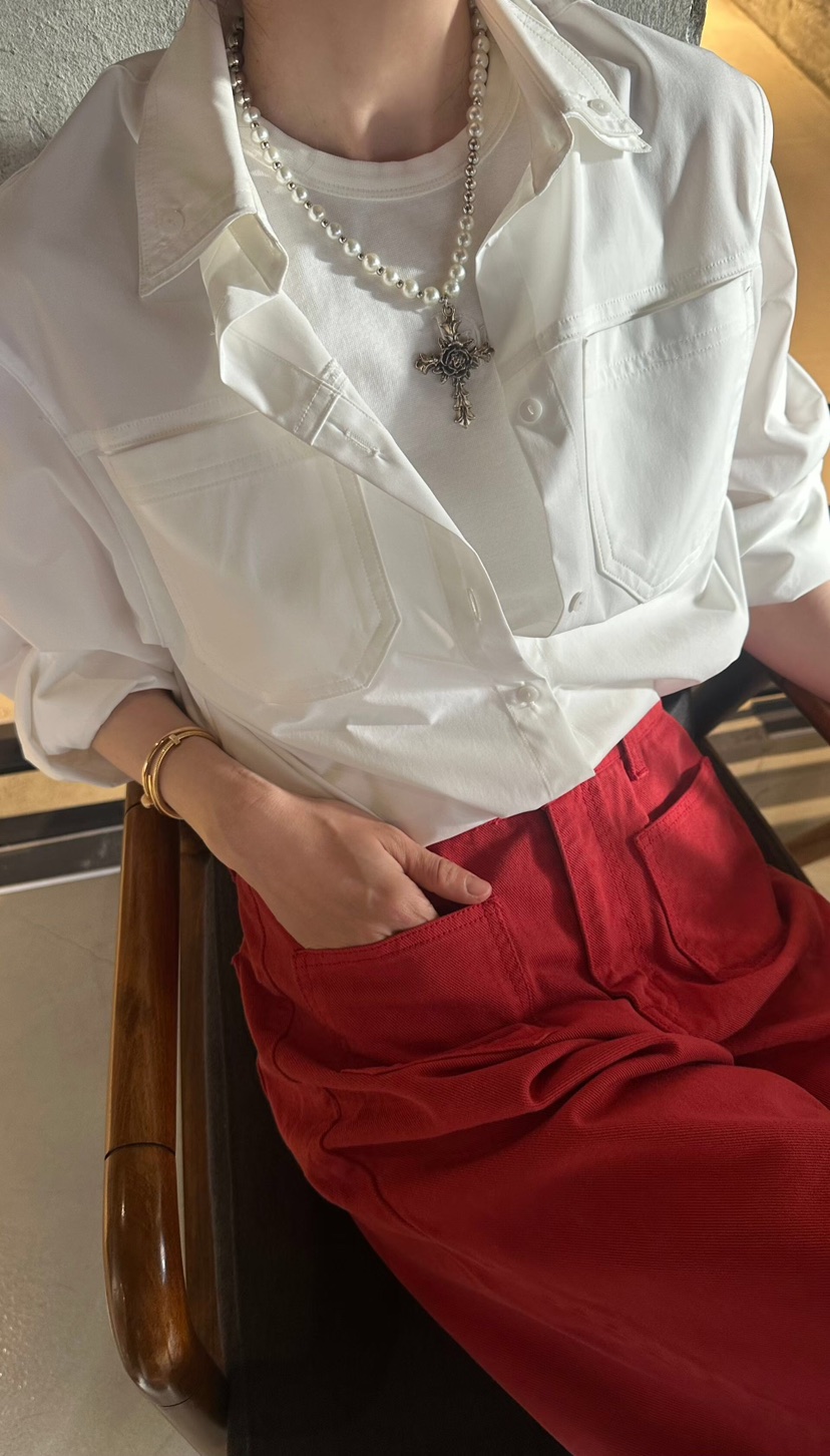 GENTLE B/LOVENTINA東大門代購女裝新品熱賣襯衫蕾絲衫雙層GENTLE B/LOVENTINA襯衫/蕾絲衫