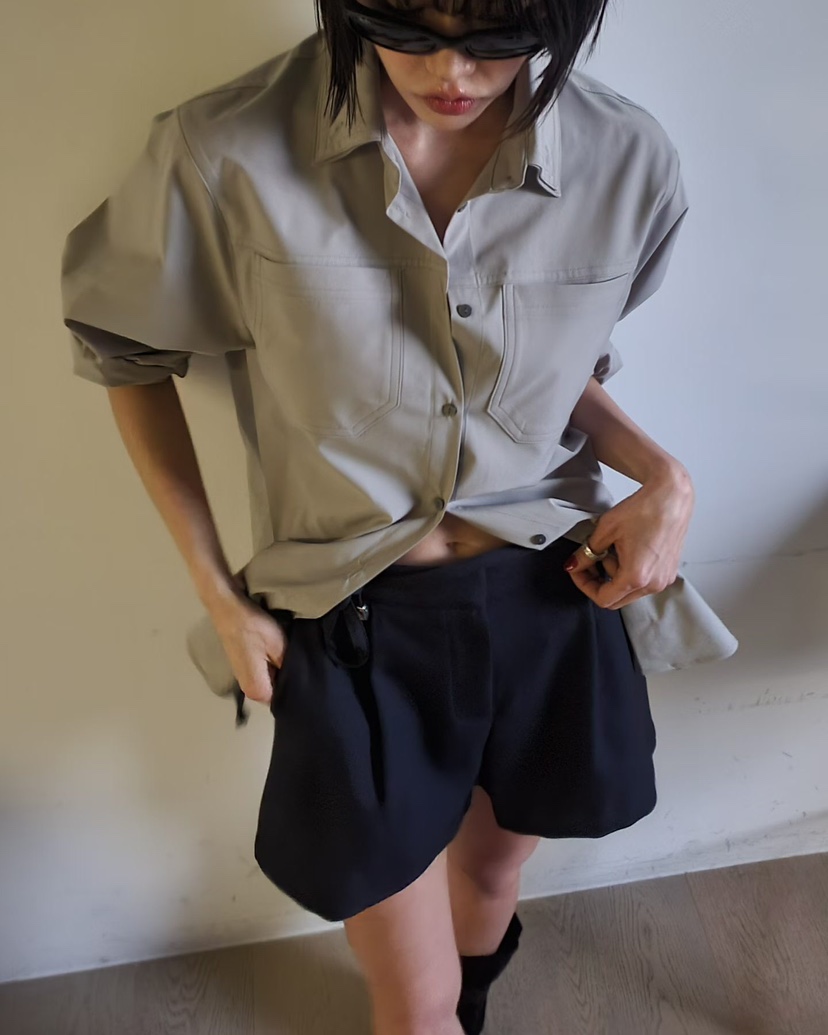 GENTLE B/LOVENTINA東大門代購女裝新品熱賣襯衫蕾絲衫雙層GENTLE B/LOVENTINA襯衫/蕾絲衫