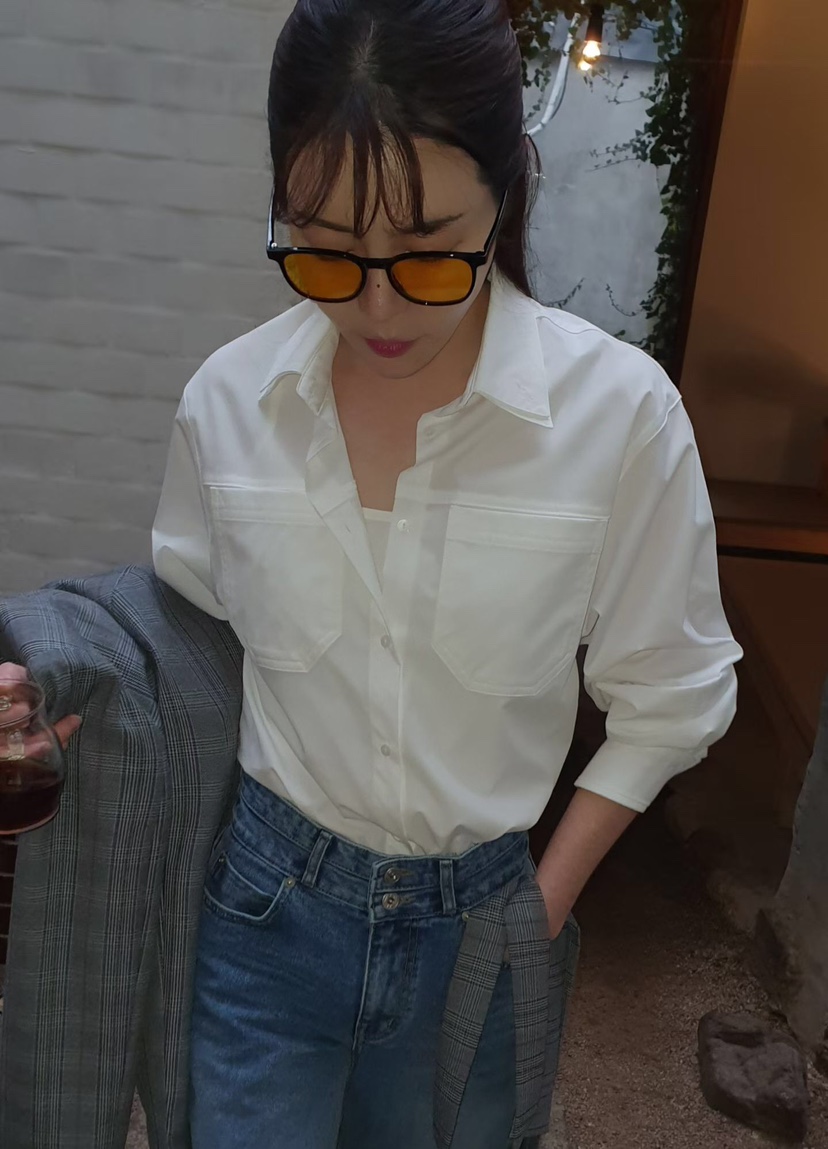 GENTLE B/LOVENTINA東大門代購女裝新品熱賣襯衫蕾絲衫雙層GENTLE B/LOVENTINA襯衫/蕾絲衫