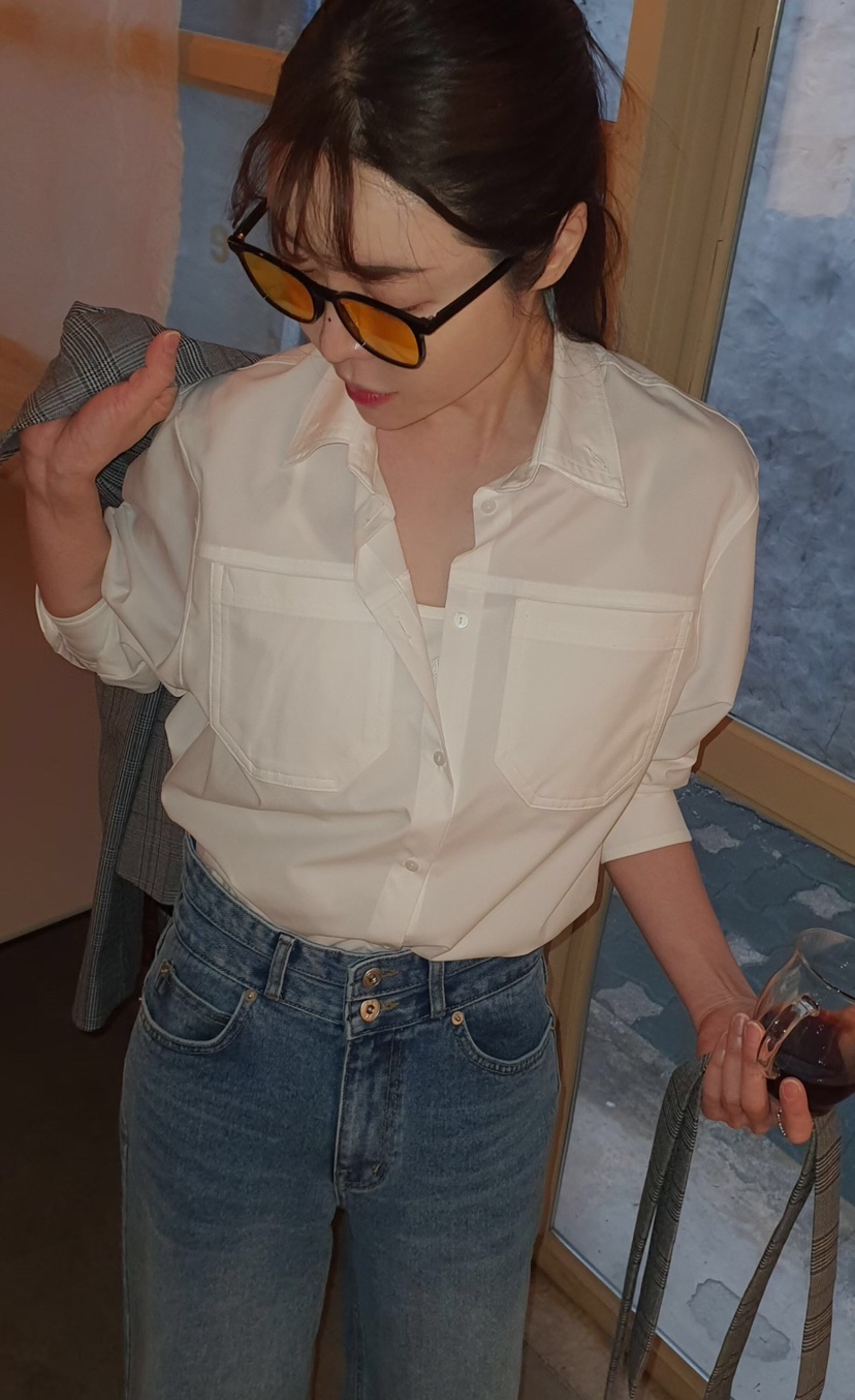 GENTLE B/LOVENTINA東大門代購女裝新品熱賣襯衫蕾絲衫雙層GENTLE B/LOVENTINA襯衫/蕾絲衫