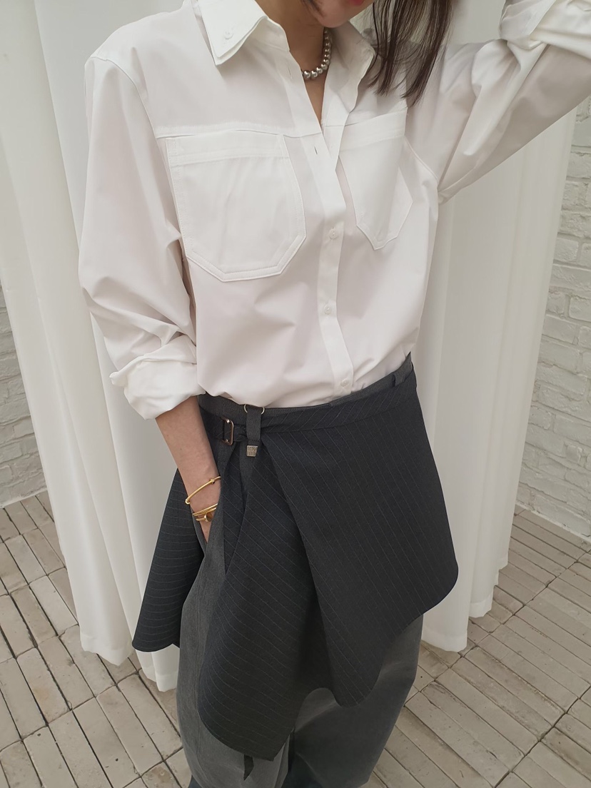 GENTLE B/LOVENTINA東大門代購女裝新品熱賣襯衫蕾絲衫雙層GENTLE B/LOVENTINA襯衫/蕾絲衫