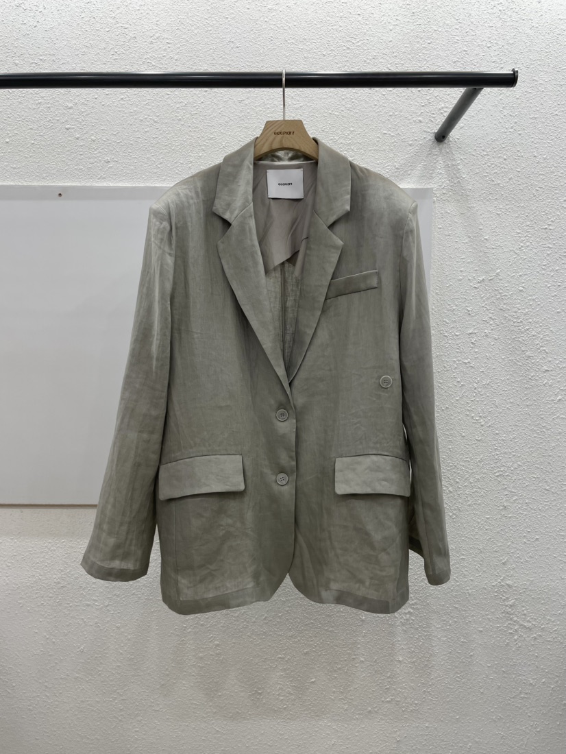 EGGPLANT東大門代購女裝新款職業人氣熱賣26春夏推薦夾克EGGPLANT夾克圖色2