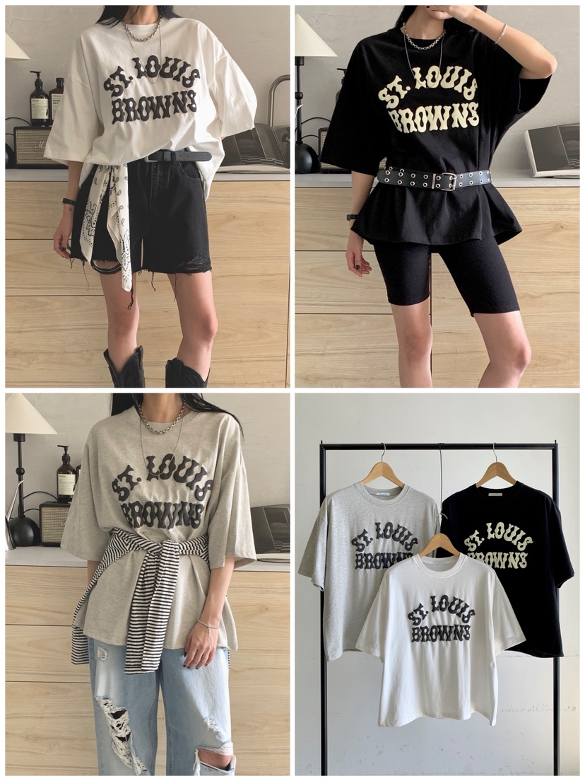 DAVICHI/D.SECOND東大門直郵女裝新款休閑推薦真品長袖T恤DAVICHI/D.SECOND長袖T恤