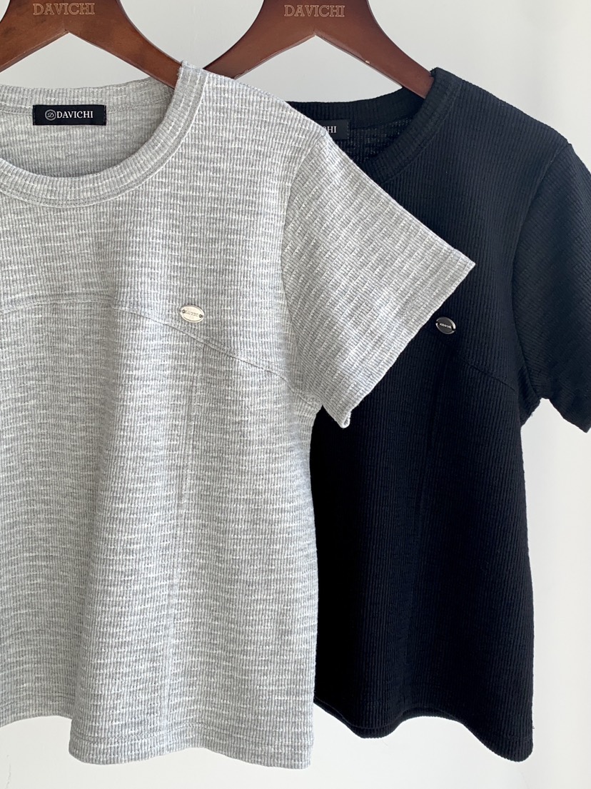 DAVICHI/D.SECOND韓國代購女裝新品真品26春夏職業推薦T恤DAVICHI/D.SECONDT恤