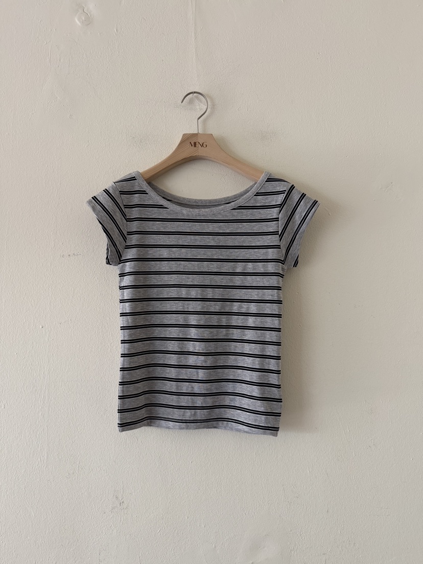 MENG韓國直郵女士新款26春夏推薦真品人氣熱賣職業時尚T恤MENGT恤圖色3