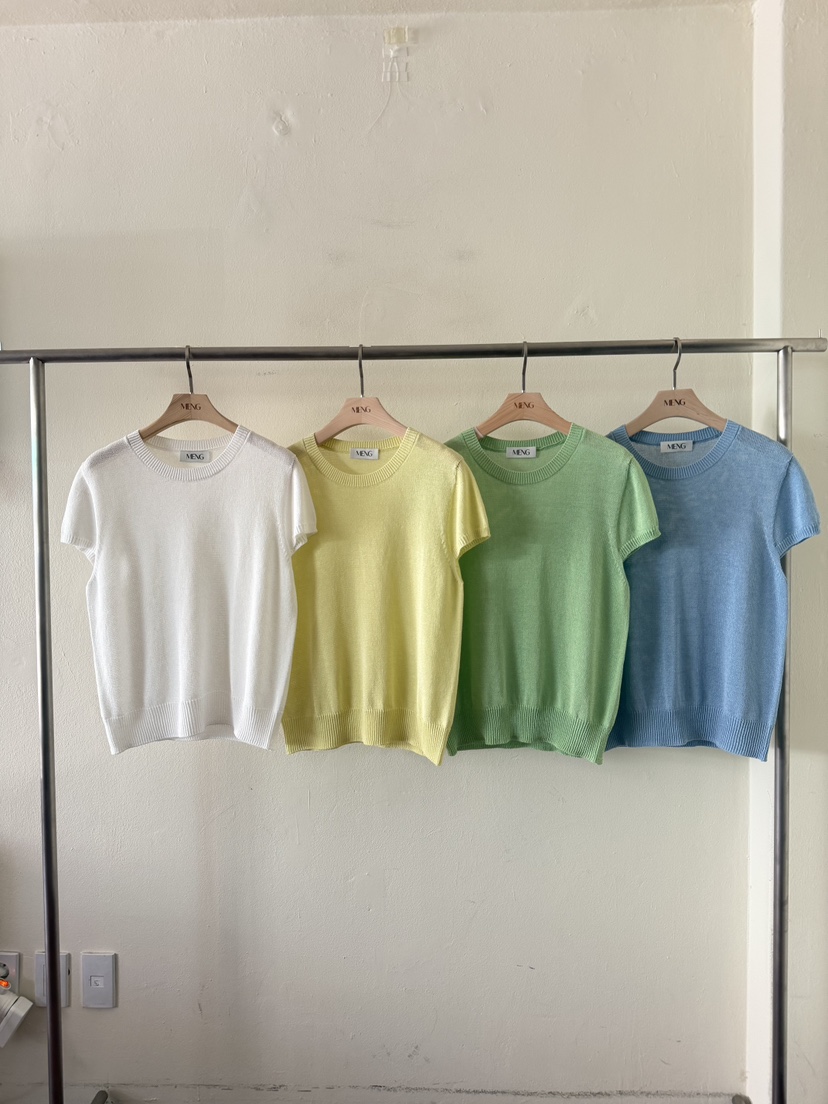 MENG韓國代購女士新品時尚推薦26春夏休閑熱賣真品針織衫MENG針織衫