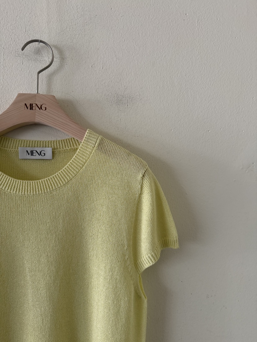 MENG韓國代購女士新品時尚推薦26春夏休閑熱賣真品針織衫MENG針織衫