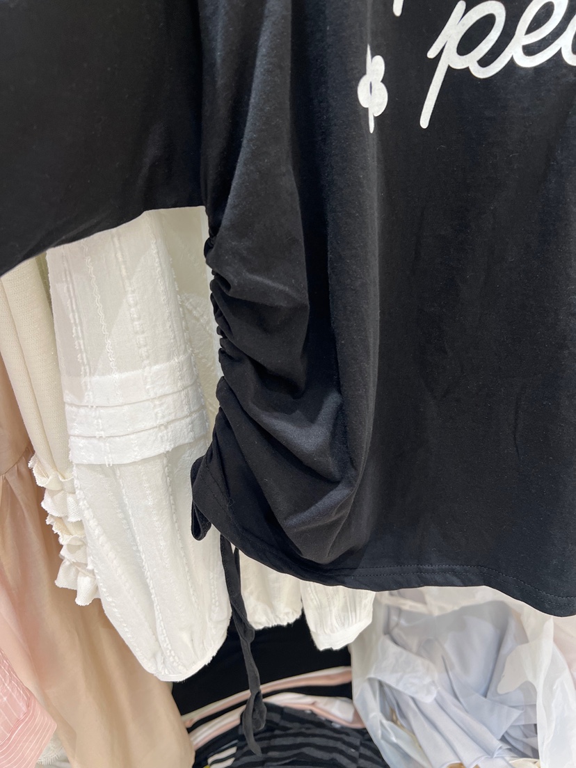 LOVE ROSIE東大門代購女士新款26春夏時尚人氣真品T恤褶皺LOVE ROSIET恤