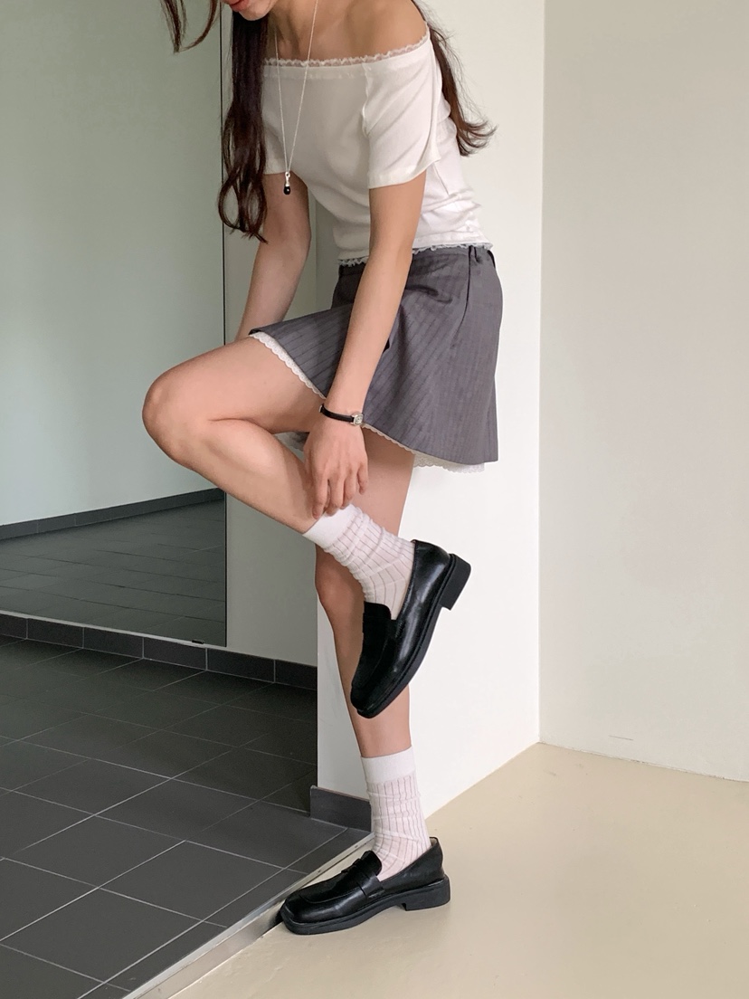 RE:OPENING韓國直郵女士新品時尚職業推薦熱賣26春夏短裙RE:OPENING短裙