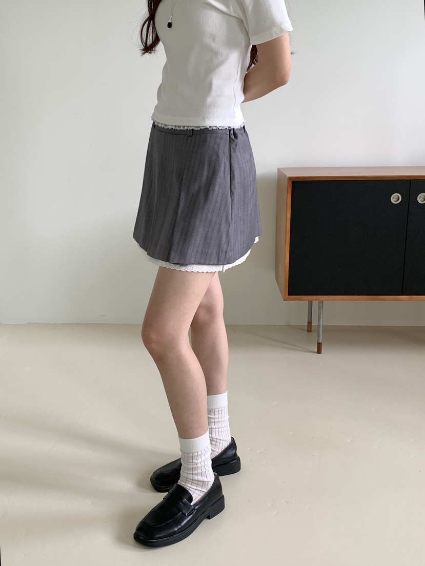 RE:OPENING韓國直郵女士新品時尚職業推薦熱賣26春夏短裙RE:OPENING短裙