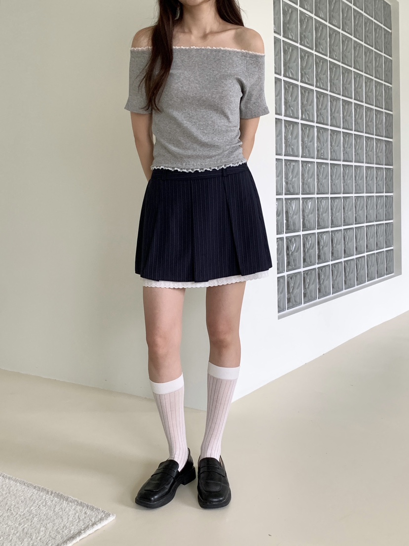 RE:OPENING韓國直郵女士新品時尚職業推薦熱賣26春夏短裙RE:OPENING短裙