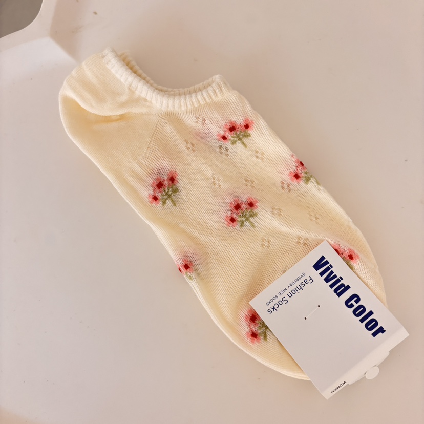 CACTUS-Q韓國代購女裝新品推薦時尚26春夏休閑人氣職業襪子CACTUS十雙起/可混搭襪子圖色2