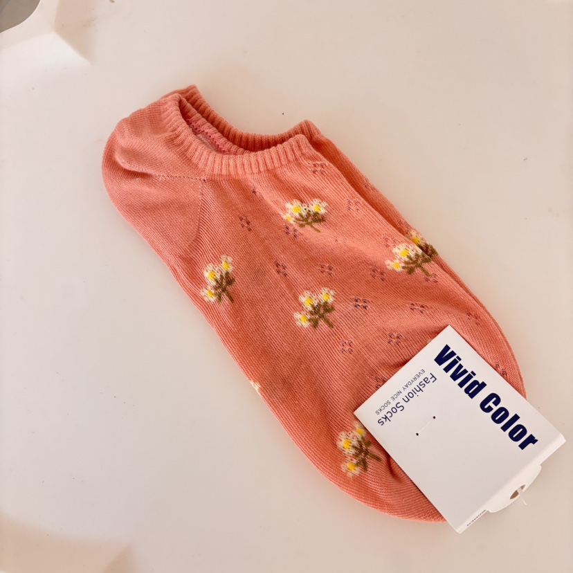 CACTUS-Q韓國代購女裝新品推薦時尚26春夏休閑人氣職業襪子CACTUS十雙起/可混搭襪子圖色3