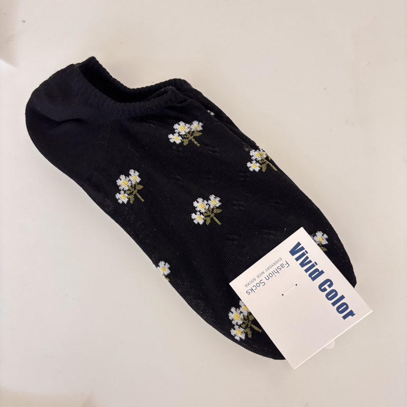 CACTUS-Q韓國代購女裝新品推薦時尚26春夏休閑人氣職業襪子CACTUS十雙起/可混搭襪子圖色5