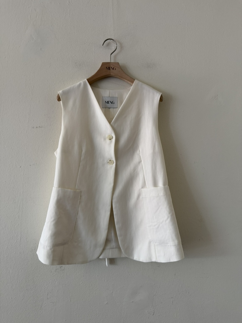 MENG東大門直郵女裝新品真品推薦26春夏人氣熱賣時尚馬甲MENG馬甲圖色1