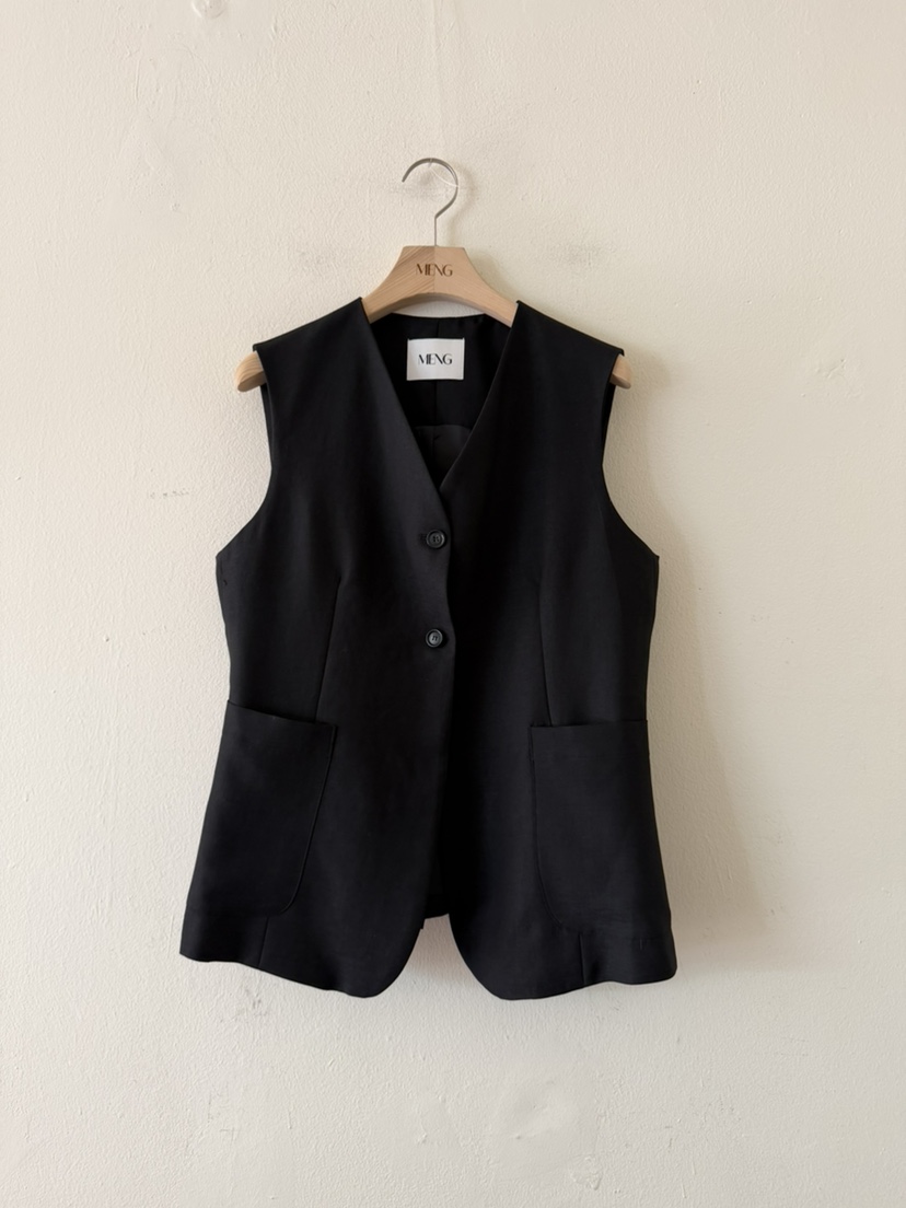 MENG東大門直郵女裝新品真品推薦26春夏人氣熱賣時尚馬甲MENG馬甲圖色2