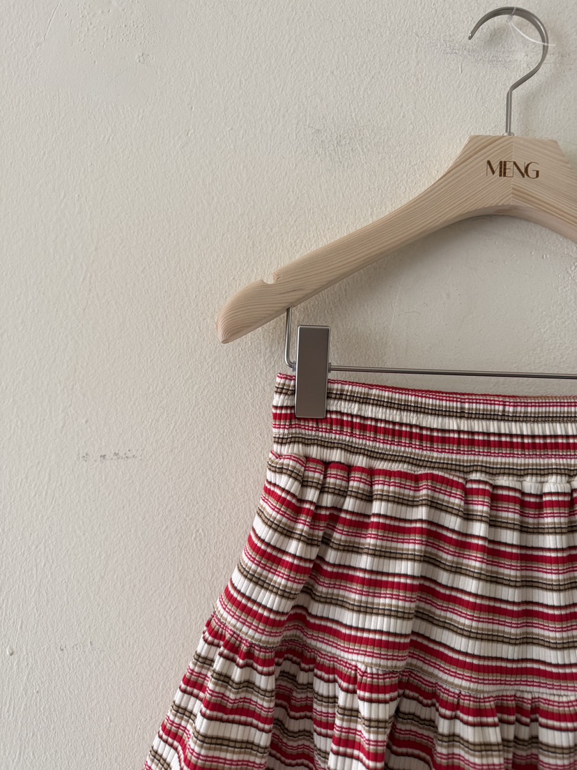 MENG東大門實拍女裝新款職業真品休閑人氣時尚26春夏短裙復古MENG短裙