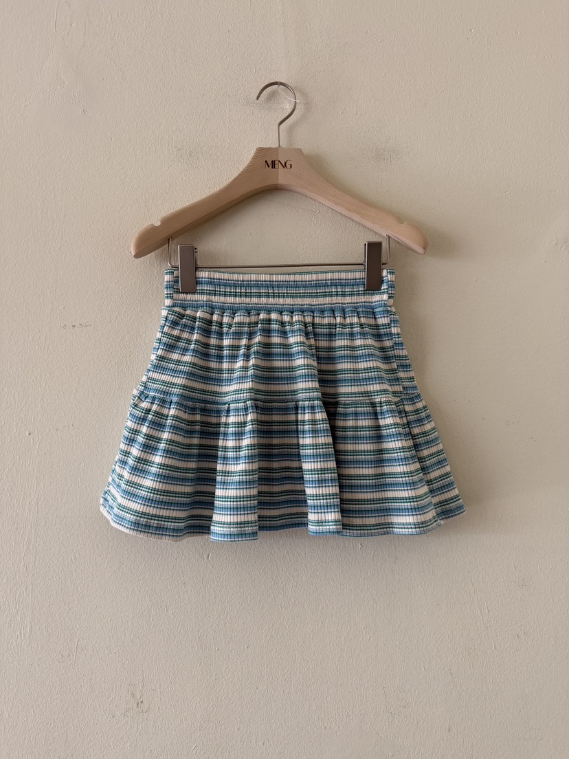 MENG東大門實拍女裝新款職業真品休閑人氣時尚26春夏短裙復古MENG短裙圖色2