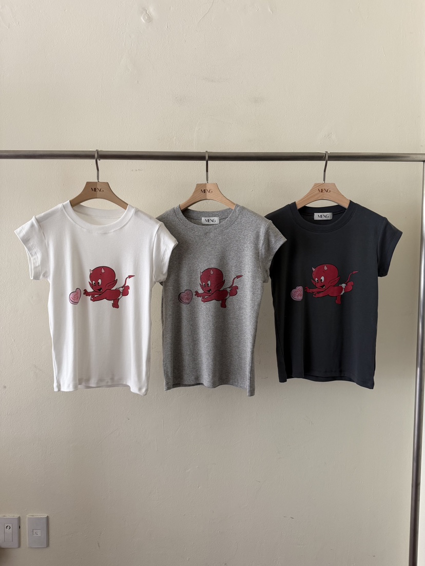 MENG東大門直郵女士新品時尚26春夏人氣休閑真品推薦職業T恤MENGT恤