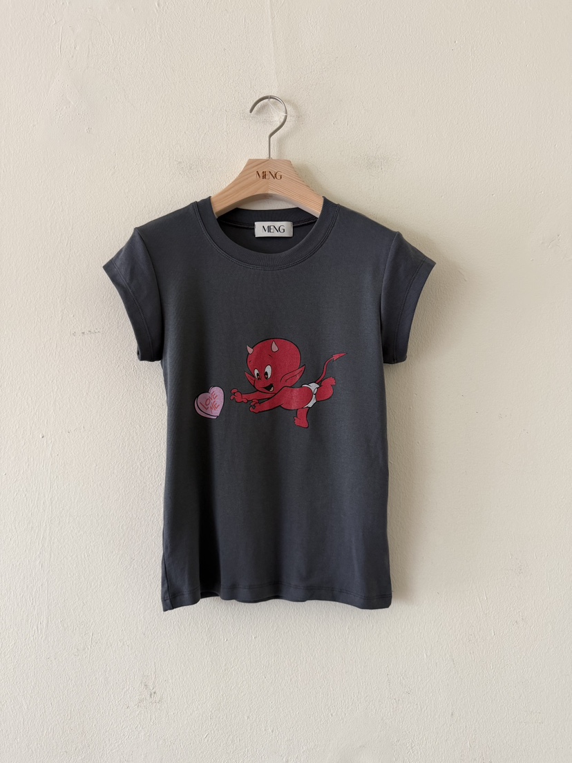 MENG東大門直郵女士新品時尚26春夏人氣休閑真品推薦職業T恤MENGT恤圖色3