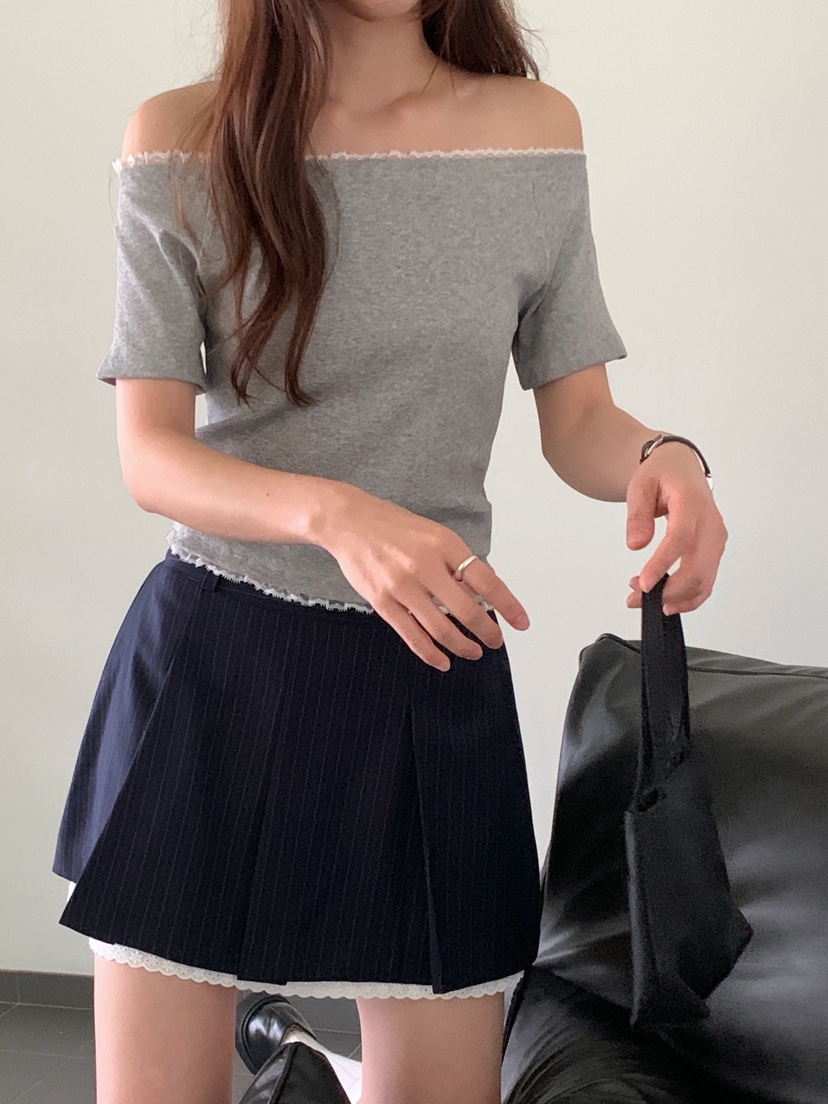 RE:OPENING東大門代購女士新品26春夏熱賣休閑推薦職業T恤RE:OPENINGT恤