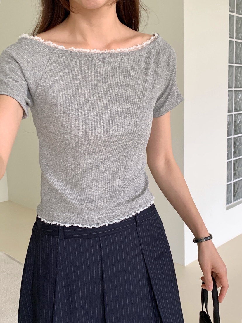 RE:OPENING東大門代購女士新品26春夏熱賣休閑推薦職業T恤RE:OPENINGT恤