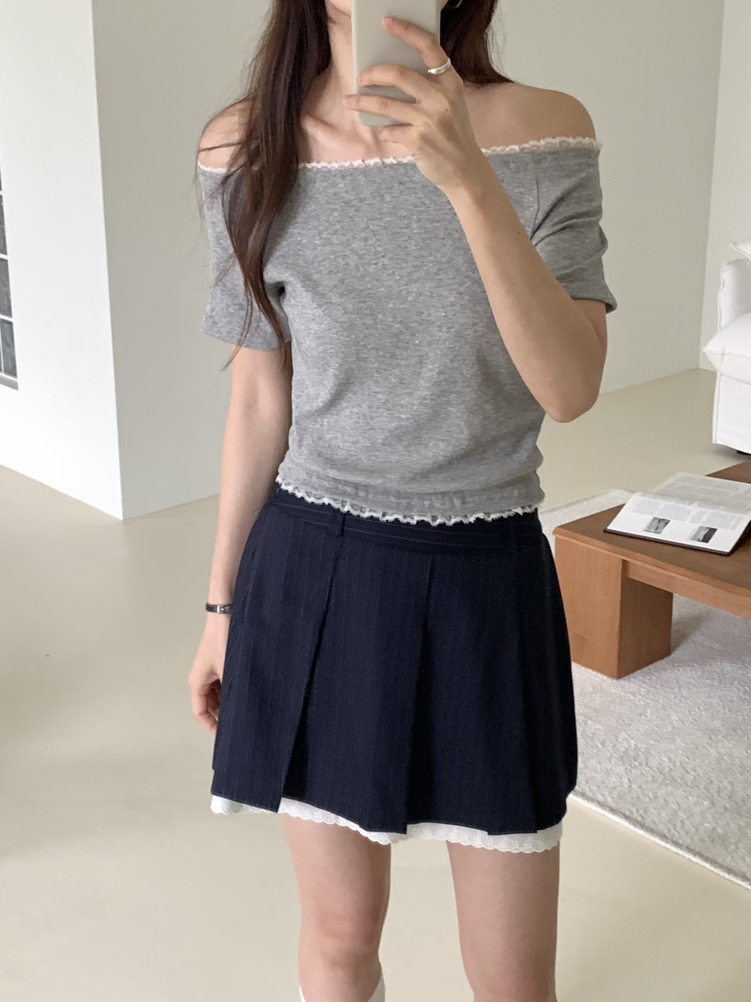 RE:OPENING東大門代購女士新品26春夏熱賣休閑推薦職業T恤RE:OPENINGT恤