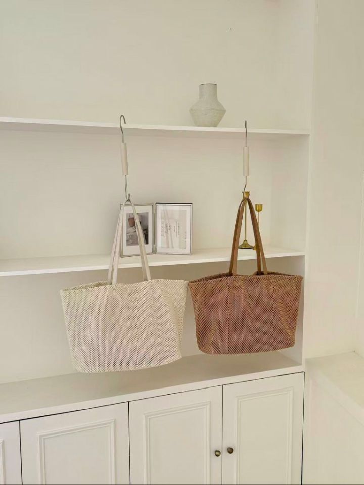 TROUVAILLE韓國代購女裝新款時尚推薦真品單肩斜跨包網狀TROUVAILLE單肩/斜跨包