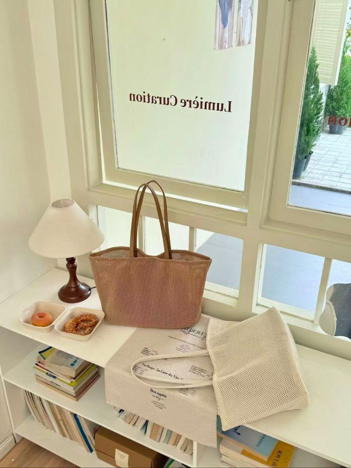 TROUVAILLE韓國代購女裝新款時尚推薦真品單肩斜跨包網狀TROUVAILLE單肩/斜跨包