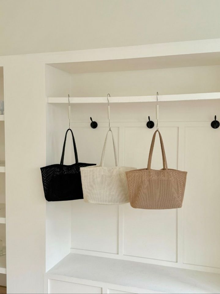 TROUVAILLE韓國代購女裝新款時尚推薦真品單肩斜跨包網狀TROUVAILLE單肩/斜跨包