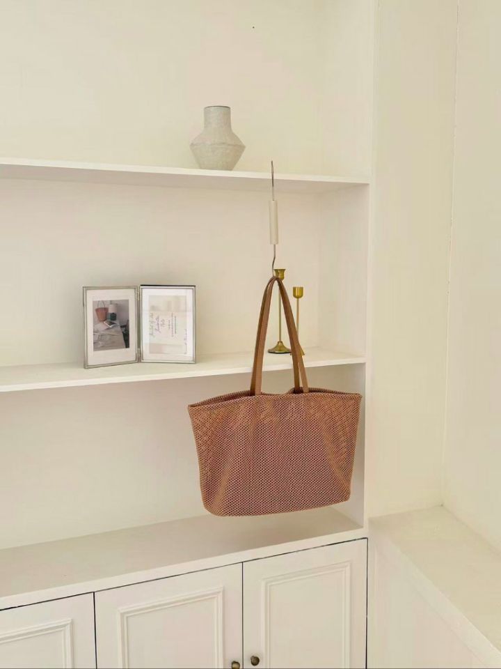 TROUVAILLE韓國代購女裝新款時尚推薦真品單肩斜跨包網狀TROUVAILLE單肩/斜跨包