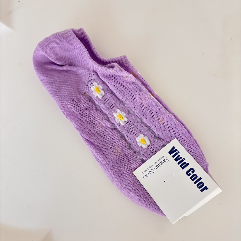 CACTUS-Q韓國直郵女士新款26春夏時尚推薦真品熱賣休閑襪子CACTUS十雙起/可混搭襪子圖色3