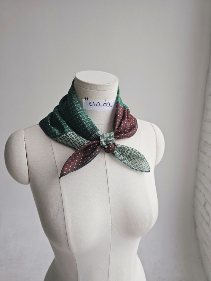 EBADA韓國代購女裝新款休閑熱賣真品職業26春夏圍巾披肩棉EBADA圍巾/披肩圖色2