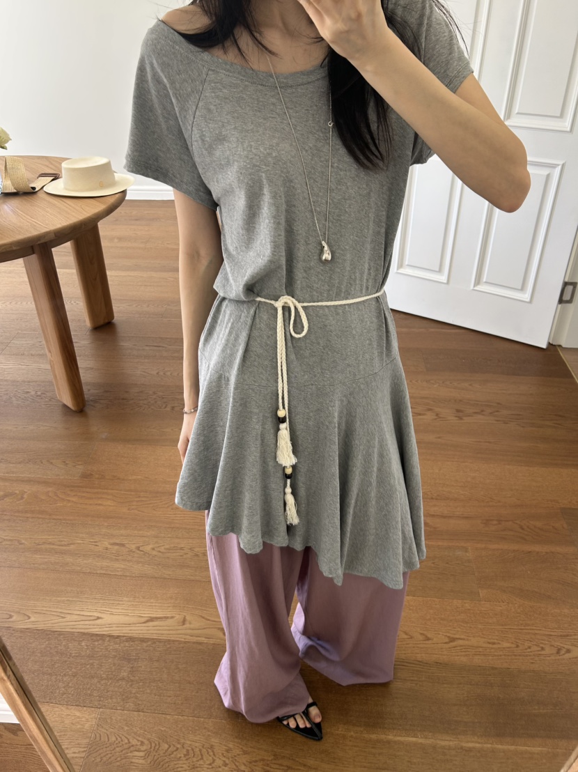 ME MO東大門實拍女士新款熱賣真品職業26春夏時尚腰帶流蘇ME MO腰帶