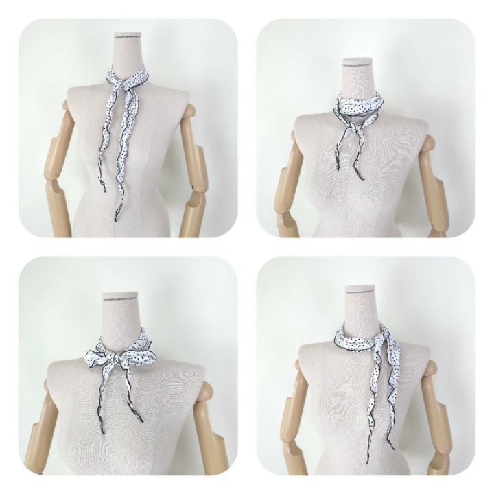 EBADA東大門直郵女裝新款熱賣推薦26春夏職業圍巾披肩褶皺EBADA圍巾/披肩