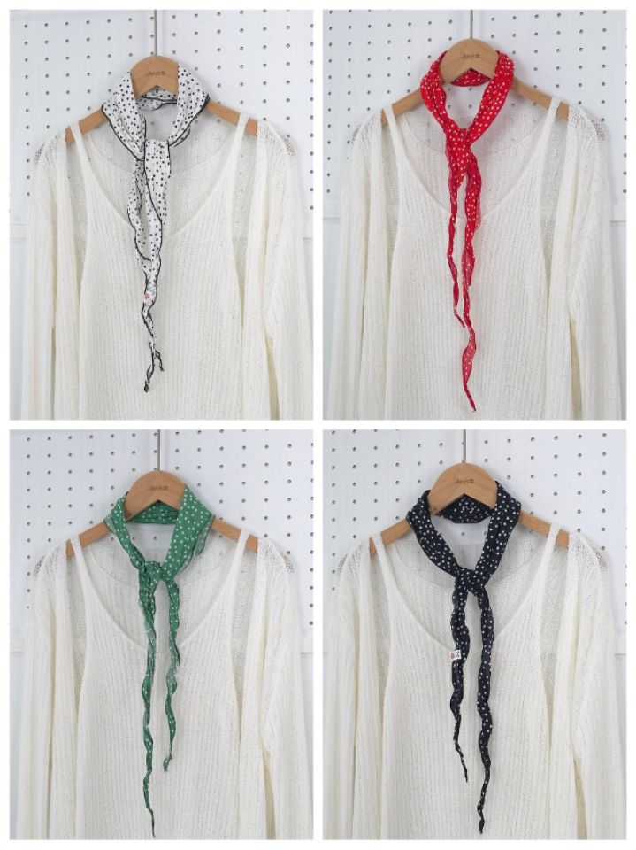 EBADA東大門直郵女裝新款熱賣推薦26春夏職業圍巾披肩褶皺EBADA圍巾/披肩